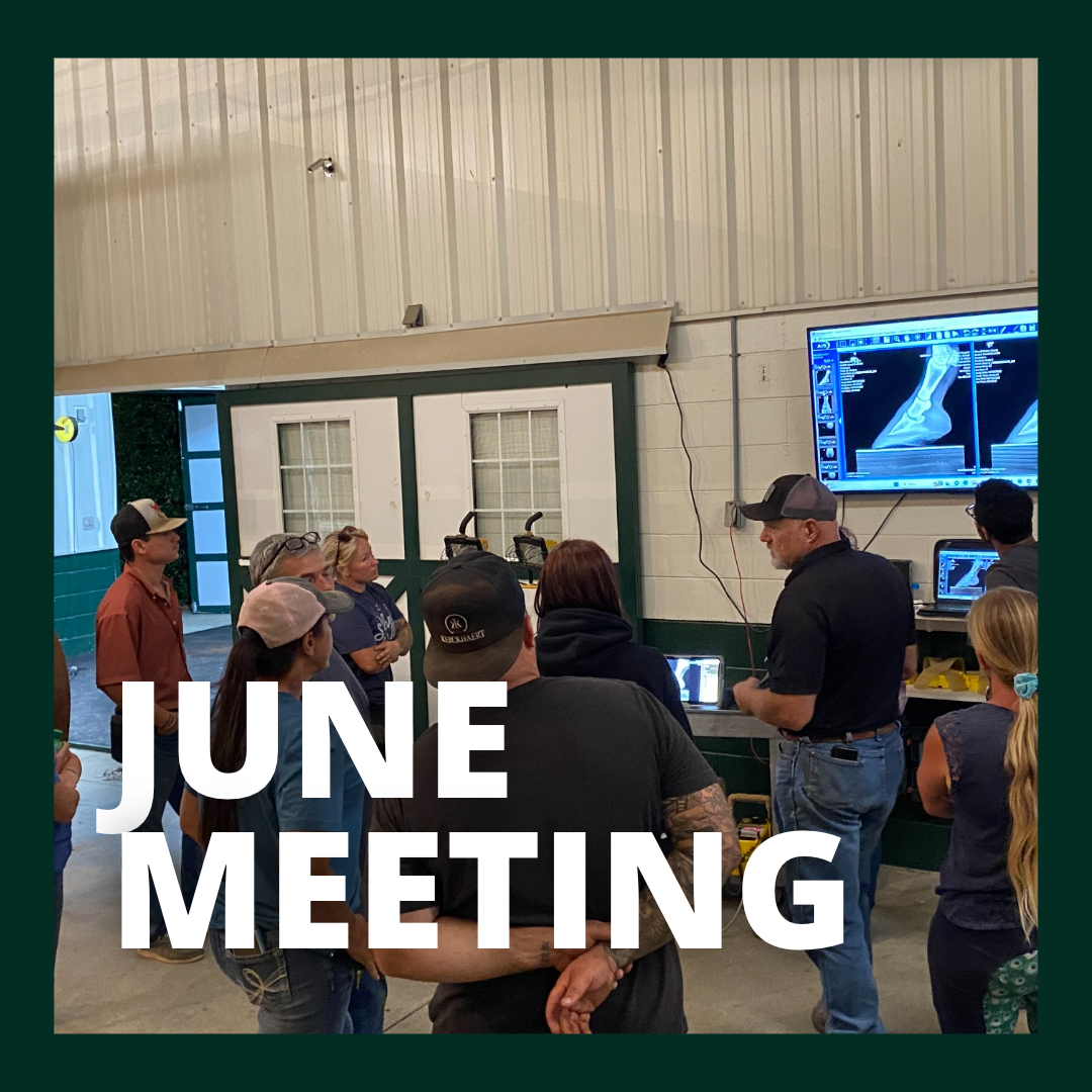 Farriers meeting at Davie County Large Animal Hospital June Meeting 2023